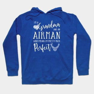 Perfect Grandma and Airman Hoodie